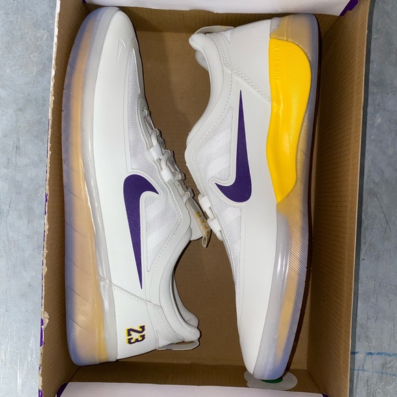 Men’s Nike SB Nyjah Free 2 NBA Lakers